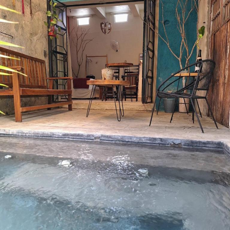 Colonial house in the historic center, Valladolid - Two-Bedroom House - 6