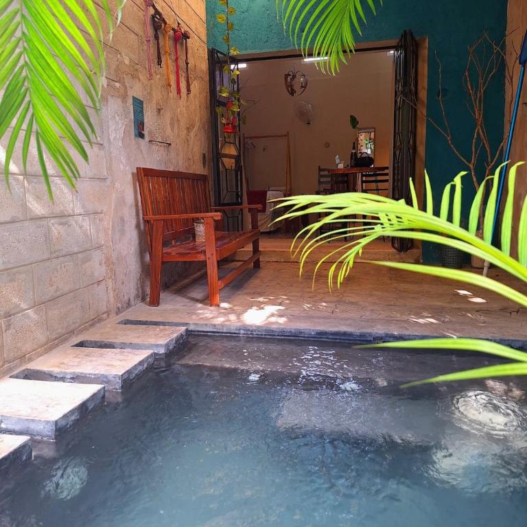 Colonial house in the historic center, Valladolid - Two-Bedroom House - 8