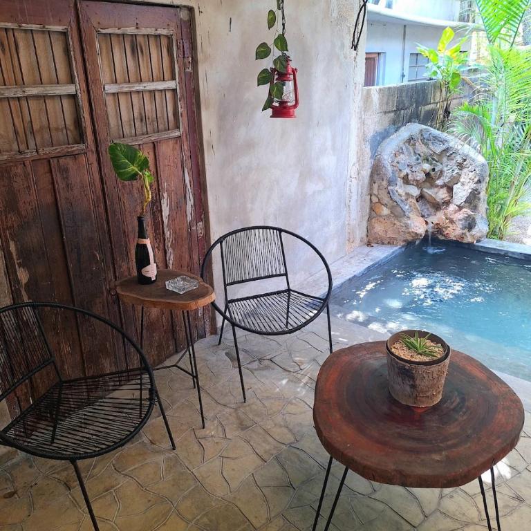 Colonial house in the historic center, Valladolid - Two-Bedroom House - 28