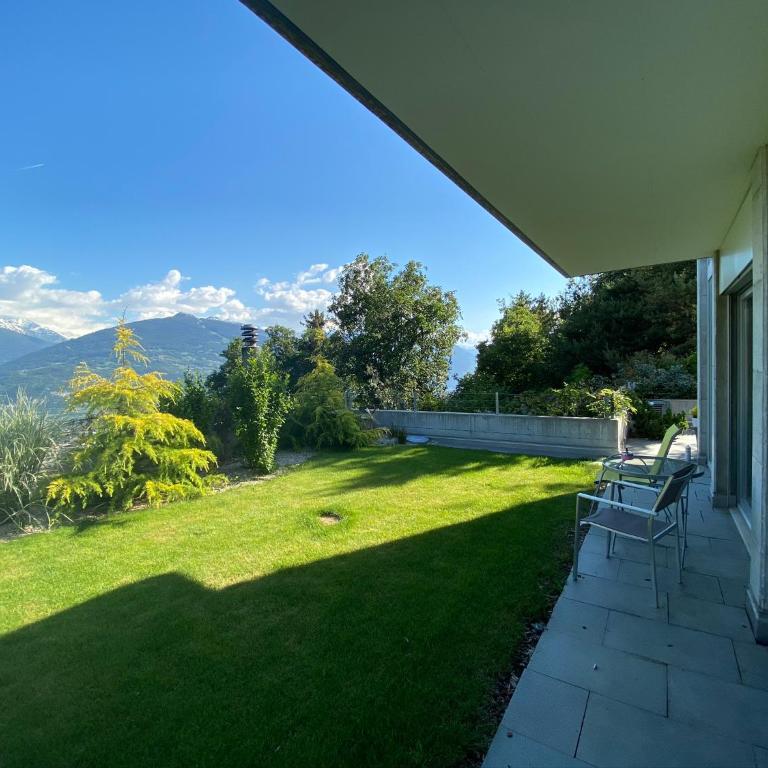 bnb Valais - by La Sittelle - Apartment mit Terrasse - 8