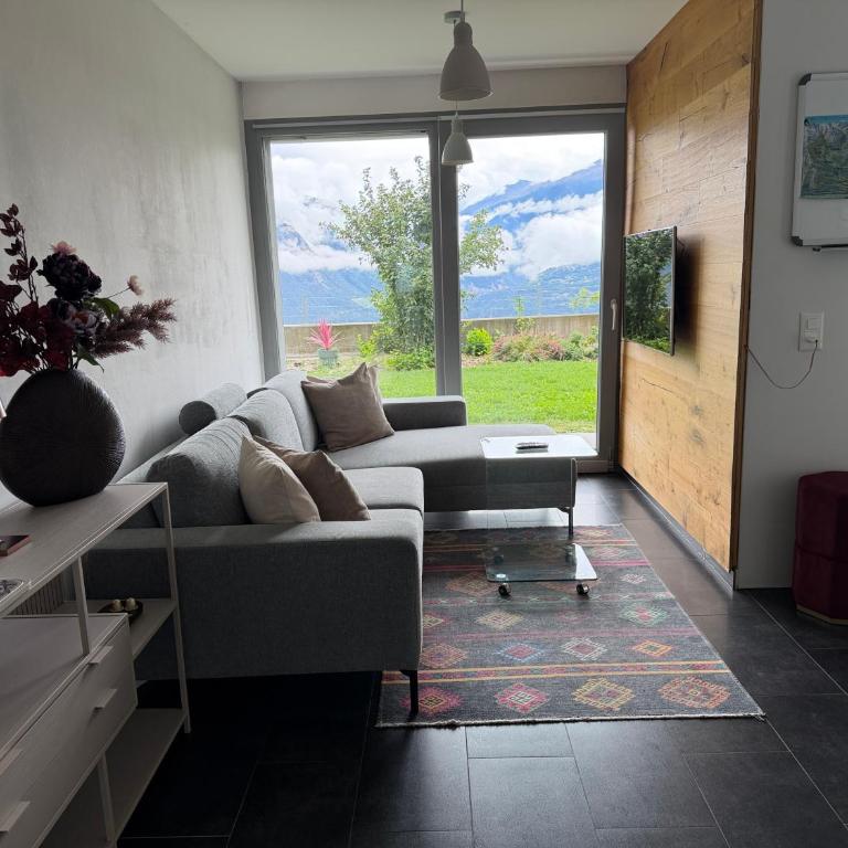 bnb Valais - by La Sittelle - Apartment mit Terrasse - 17