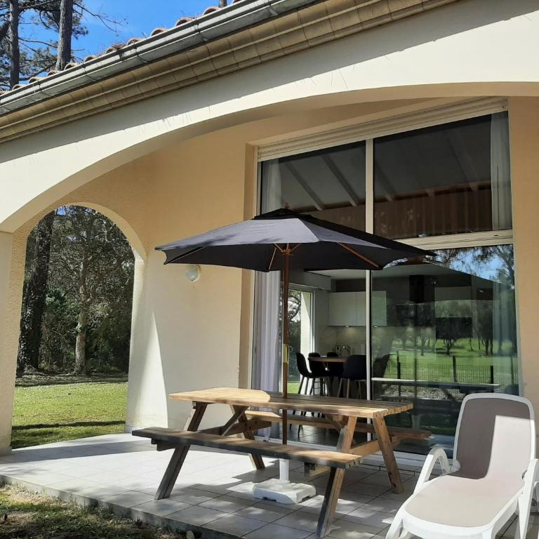 Appartement duplex avec piscine au bord du golf de Moliets - Maison 3 Chambres - 1