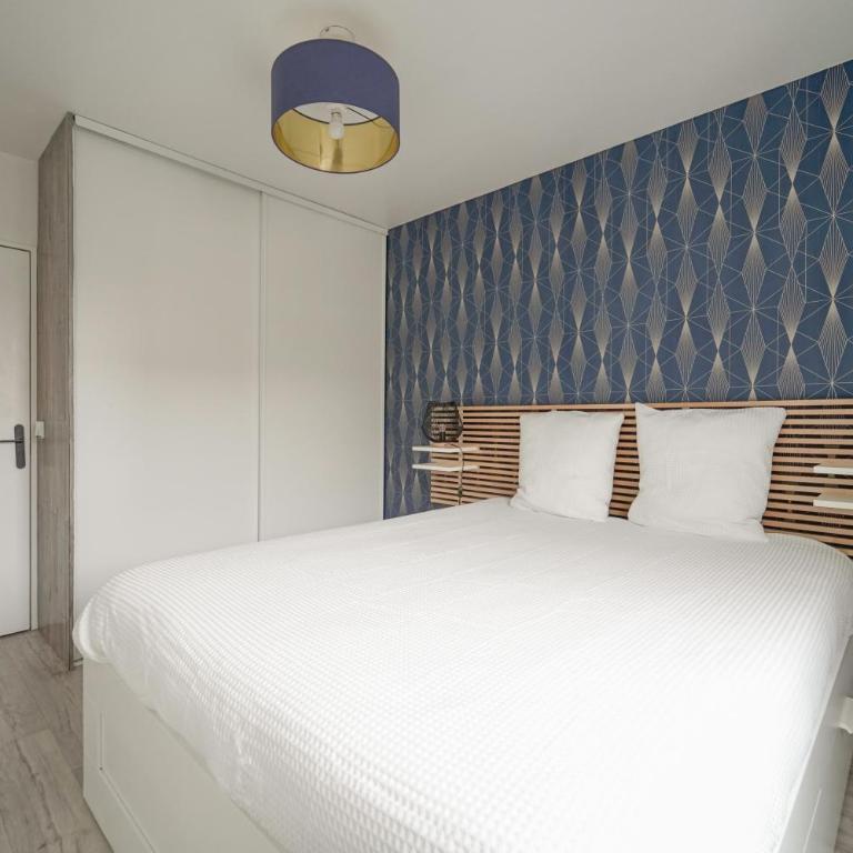 L'eleven - Parking - Balcon - 2 min metro 12 - Stade de France - Appartement 2 Chambres - 19