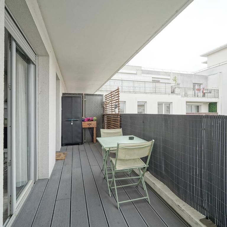 L'eleven - Parking - Balcon - 2 min metro 12 - Stade de France - Appartement 2 Chambres - 10