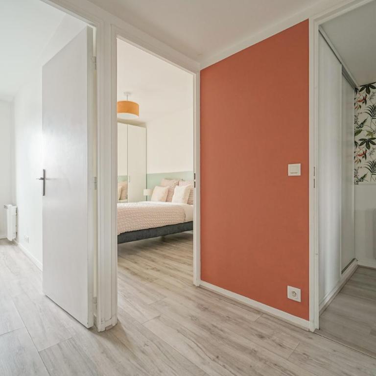 L'eleven - Parking - Balcon - 2 min metro 12 - Stade de France - Appartement 2 Chambres - 12