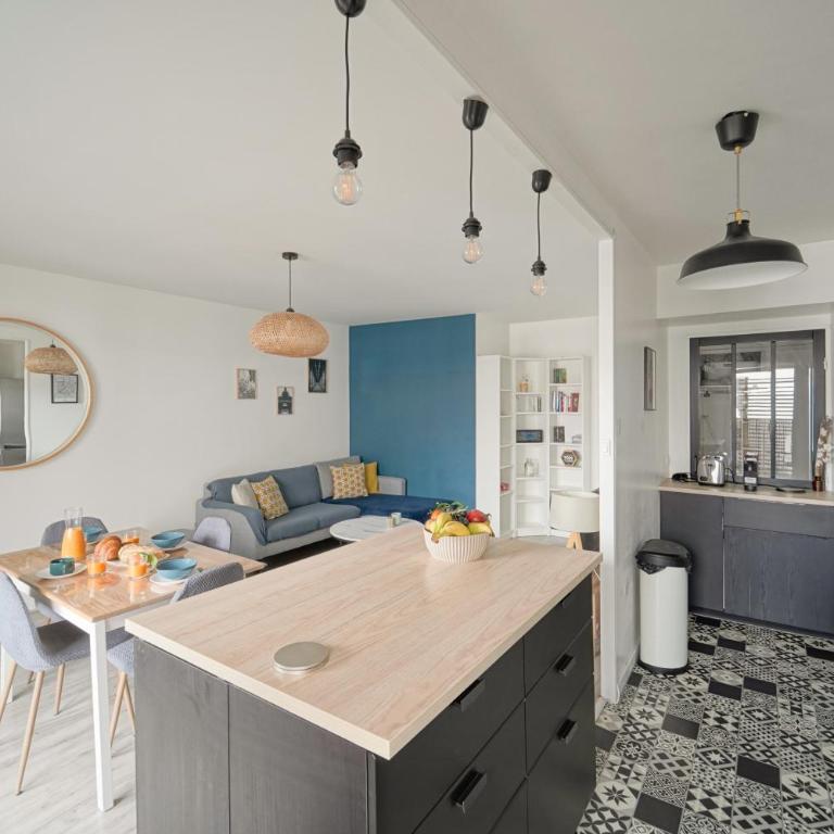L'eleven - Parking - Balcon - 2 min metro 12 - Stade de France - Appartement 2 Chambres - 9
