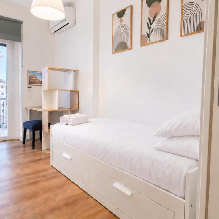 Elegantis Trastevere Family Apartment with Terrace - Near Tram, Train and Bus for the City Centre - Apartment mit 2 Schlafzimmern und Balkon - 8