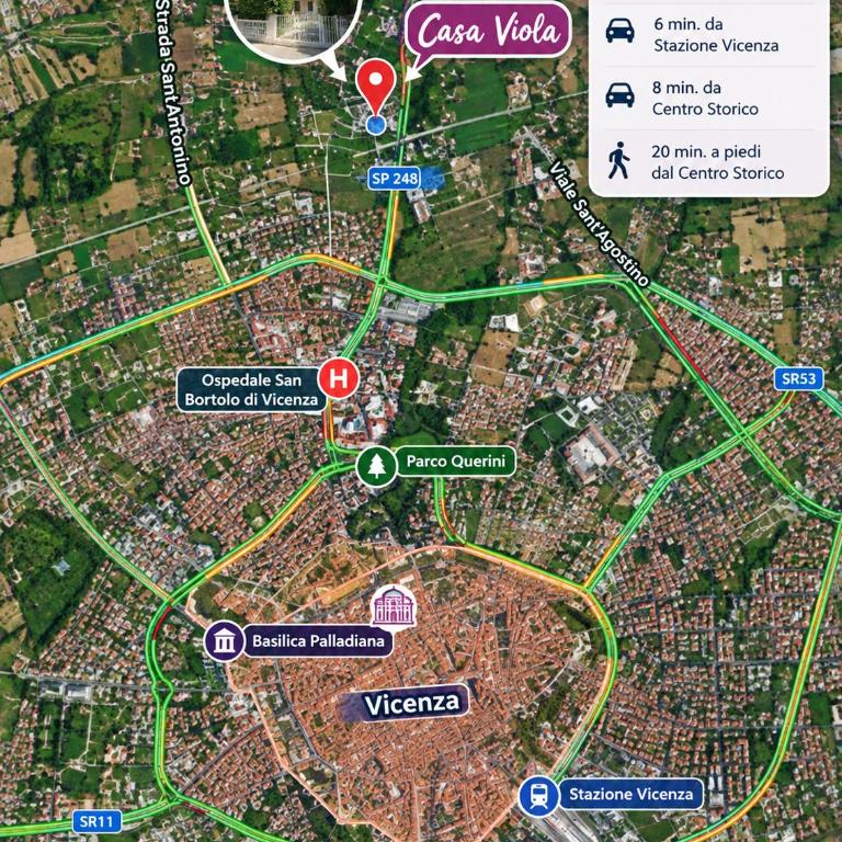 Casa Viola Vicenza - Free Parking & Relax - Appartamento Monolocale - 19