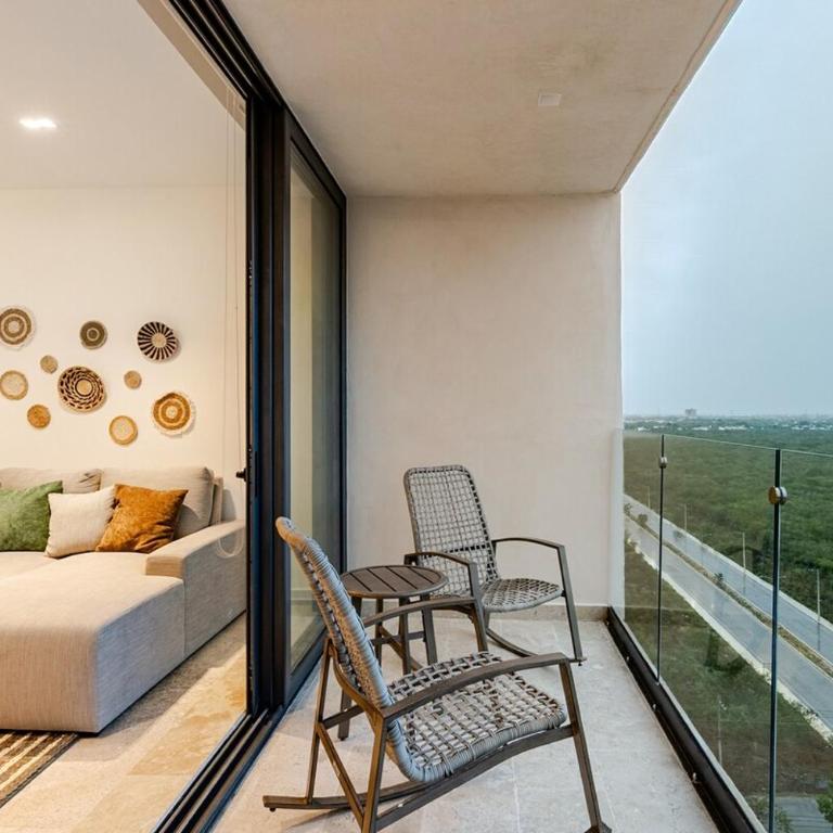 Zaguan Merida 2 Bedroom Luxury Apartment near La Isla - Apartamento de 3 dormitorios - 36