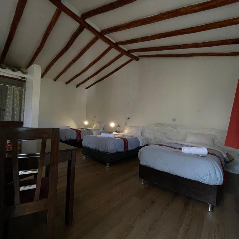 Hotel Sagrada Tierra Ollantaytambo - Triple Room with Mountain View - 14