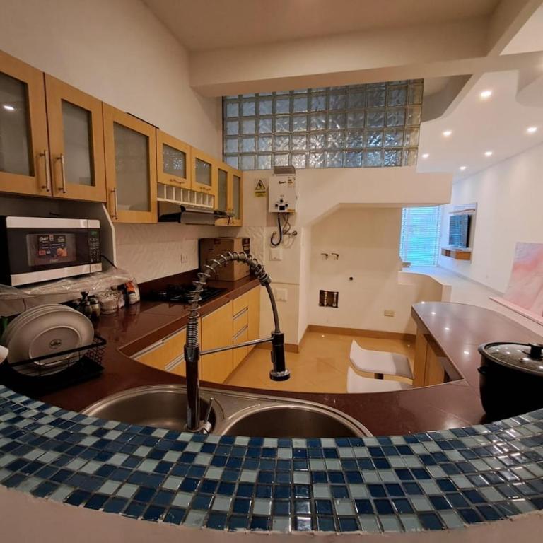 Departamento con Jacuzzi Parque de las Aguas - One-Bedroom Apartment - 7