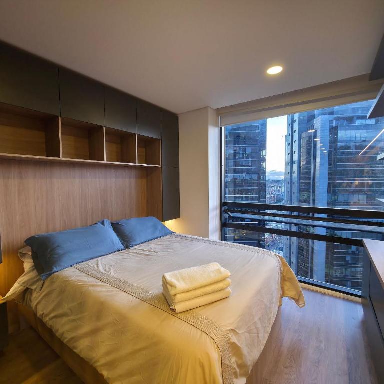 Loft Panorámico con estilo, Coworking-Gym, Usaquén - Apartamento Superior con vistas a la ciudad - 5