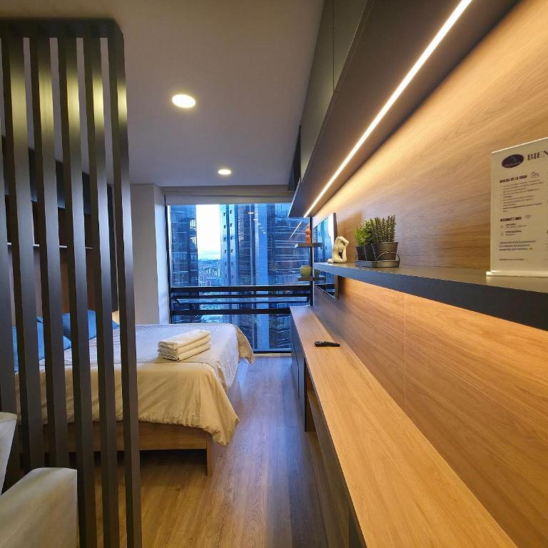 Loft Panorámico con estilo, Coworking-Gym, Usaquén - Apartamento Superior con vistas a la ciudad - 4