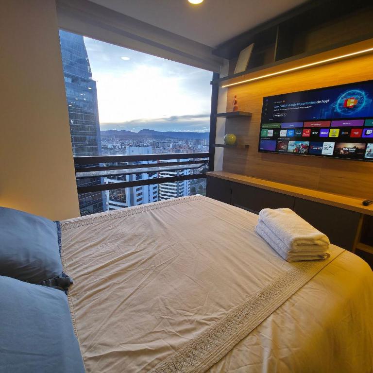 Loft Panorámico con estilo, Coworking-Gym, Usaquén - Apartamento Superior con vistas a la ciudad - 6