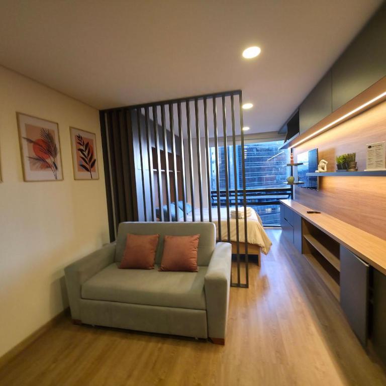 Loft Panorámico con estilo, Coworking-Gym, Usaquén - Apartamento Superior con vistas a la ciudad - 8