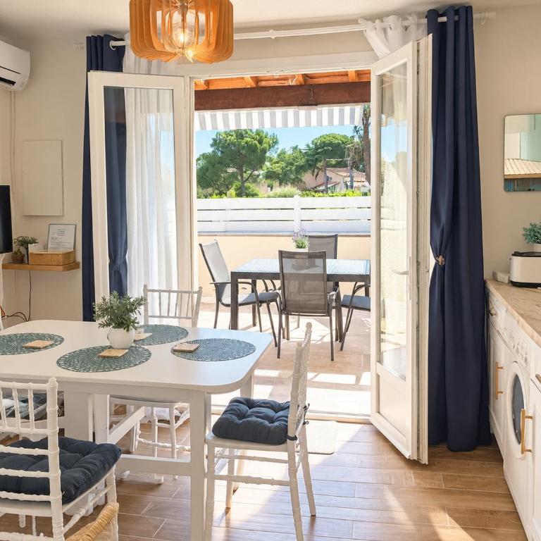 Appartement JADE dans résidence proche Tennis/ centre naturiste - Apartamento con terraza - 12