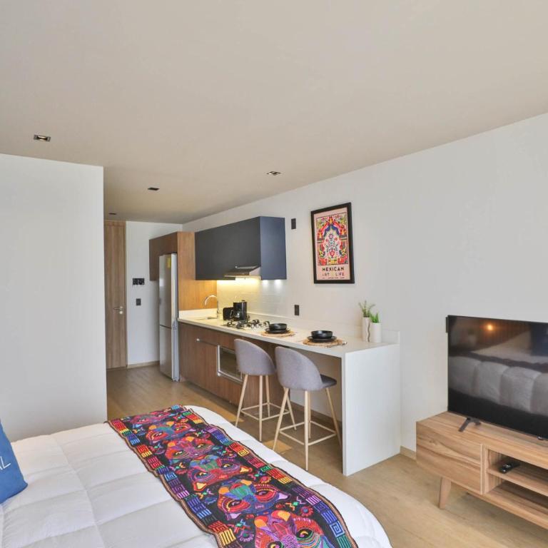 Apartment with exterior balcony 509 - Apartment mit 1 Schlafzimmer - 13