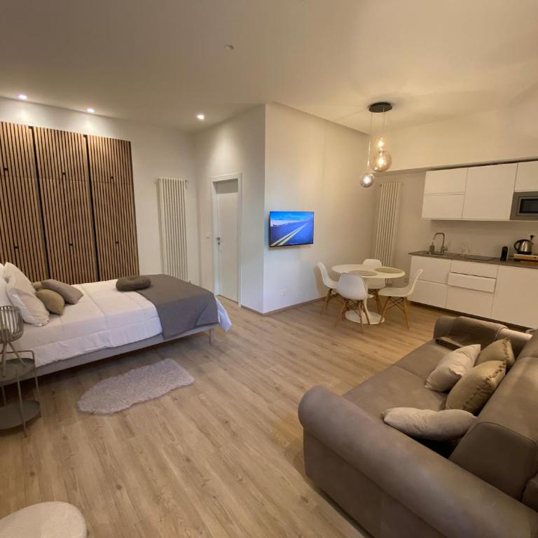 Appartamenti Madama, nuovi appartamenti con parcheggio privato - Appartamento Monolocale con 1 Letto Matrimoniale - 9