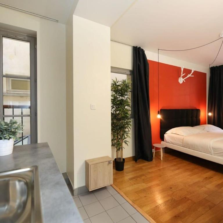 101 - Studio confortable avec kitchenette Paris 5 - Estudio - 18