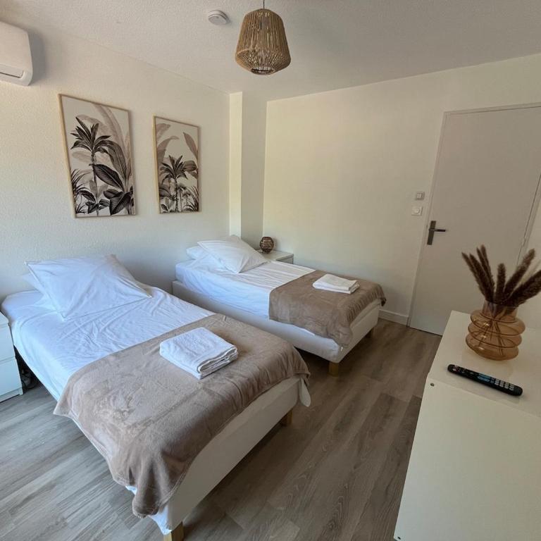 Superbe Duplex climatisé, piscine, 15min promenade des Anglais - Appartement en Duplex - 8