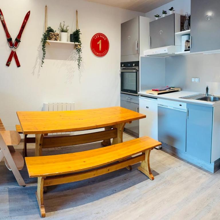 Studio with balcony, Chamrousse 1650 - Appartement 1 Chambre - 32