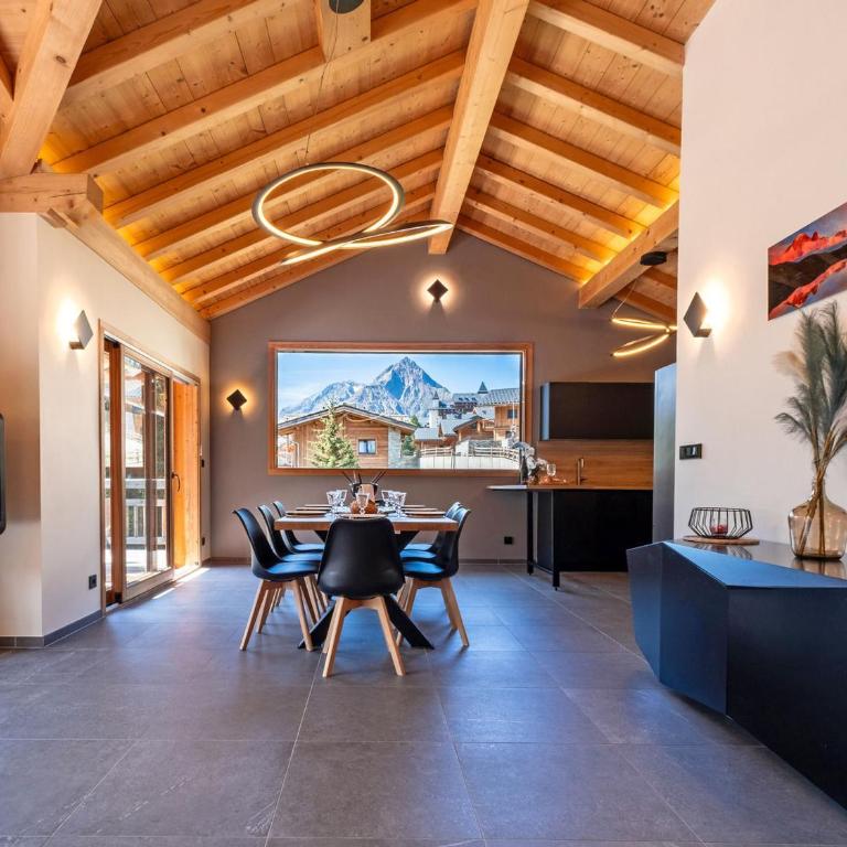 Chalet spacieux, vue panoramique - 8 pers. - Appartement 3 Chambres - 10