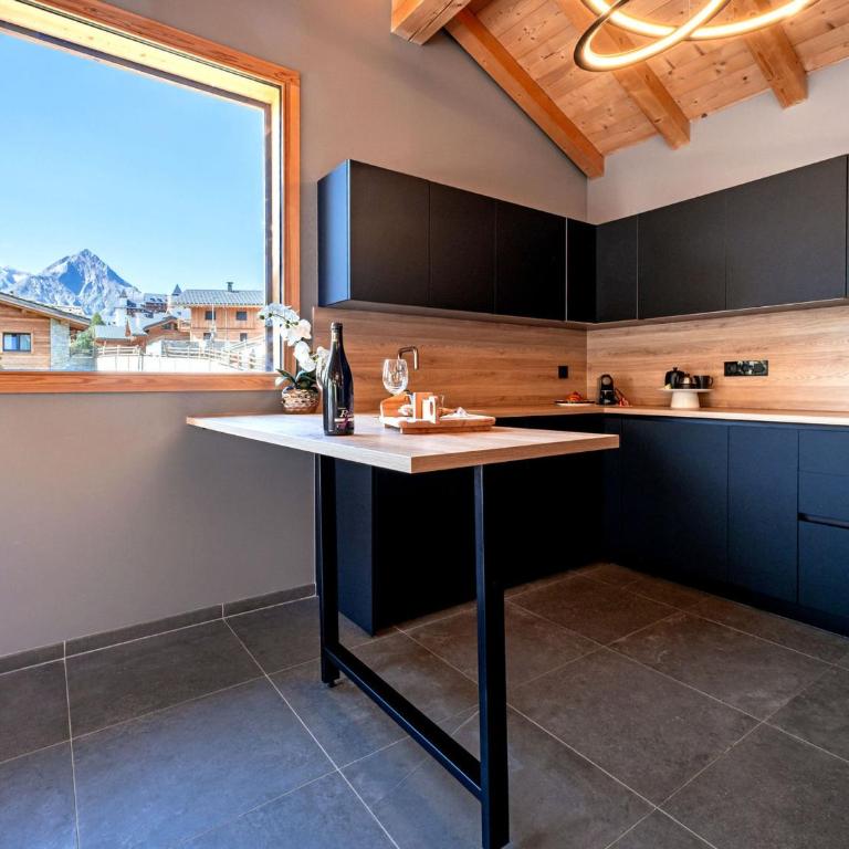 Chalet spacieux, vue panoramique - 8 pers. - Appartement 3 Chambres - 12