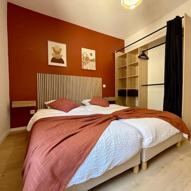 Le Patio Henri - Clim, suite & cour privée - Appartement 3 Chambres Deluxe - 11