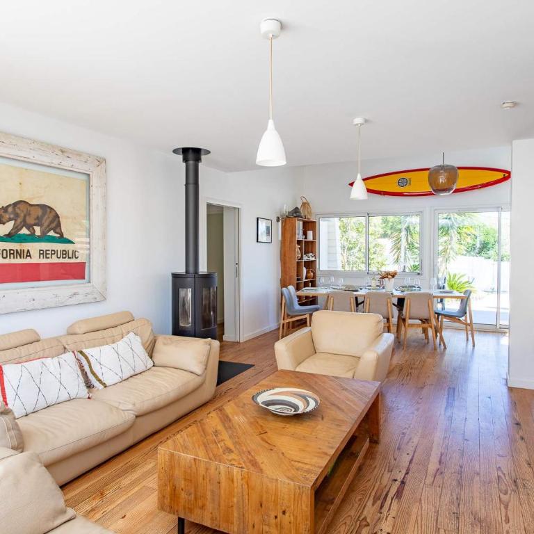 Villa Surf House Plage de l'Horizon et commerces a pied - Villa - 19