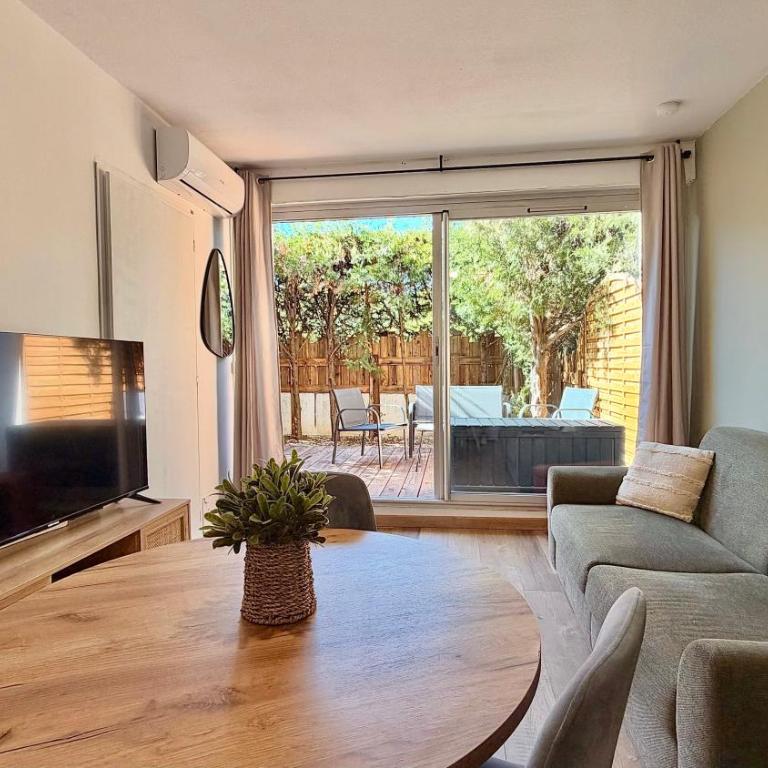 123 - Le Nova - 4 pers, terrasse, clim - Apartamento de 1 dormitorio con terraza - 8