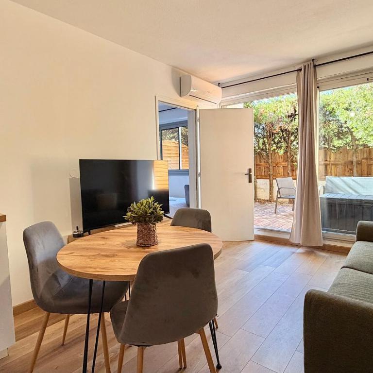 123 - Le Nova - 4 pers, terrasse, clim - Apartamento de 1 dormitorio con terraza - 9