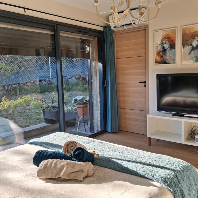 Renovated 30 m2 studio garden AC and parking - One-Bedroom Apartment - 21