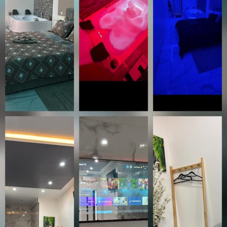 Suites&Spa 2 Suites 2 Jacuzzi 1 Sauna by L Amaryllis - Appartement 2 Chambres - 1
