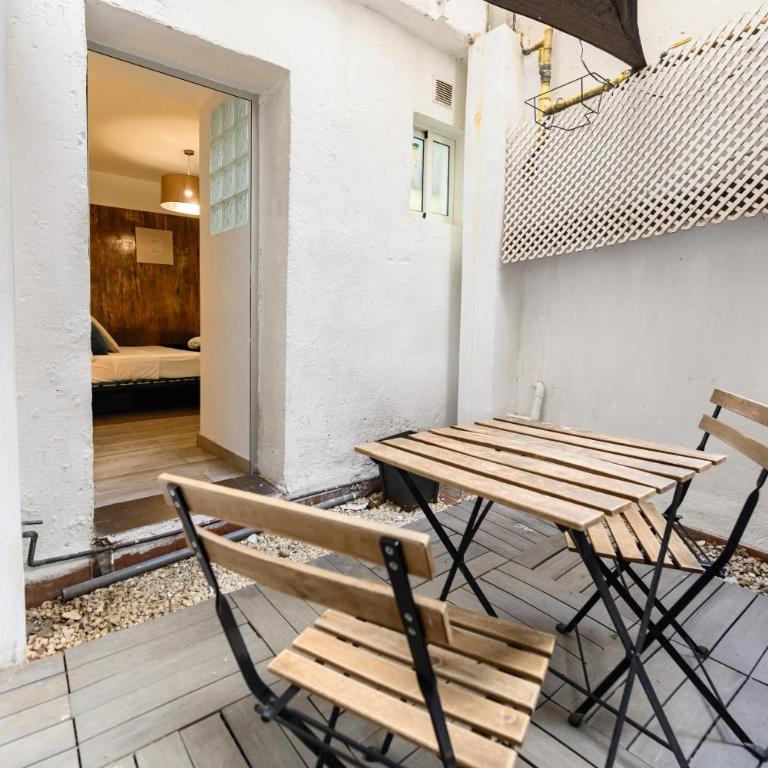 TET261I - Piso de 1 dormitorio con terraza en el Centro de Madrid - Alquiler temporal - Apartment mit 1 Schlafzimmer - 25