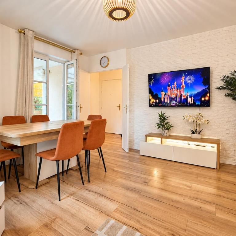 Le Wonder - Disney 5 min away - Terrace & Parking - Appartement - 2