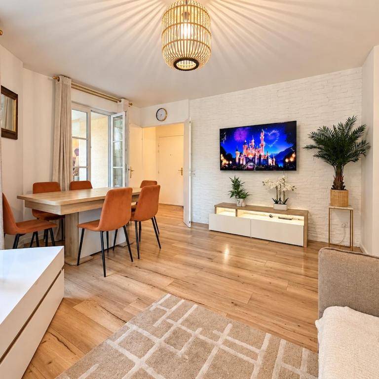 Le Wonder - Disney 5 min away - Terrace & Parking - Appartement - 34