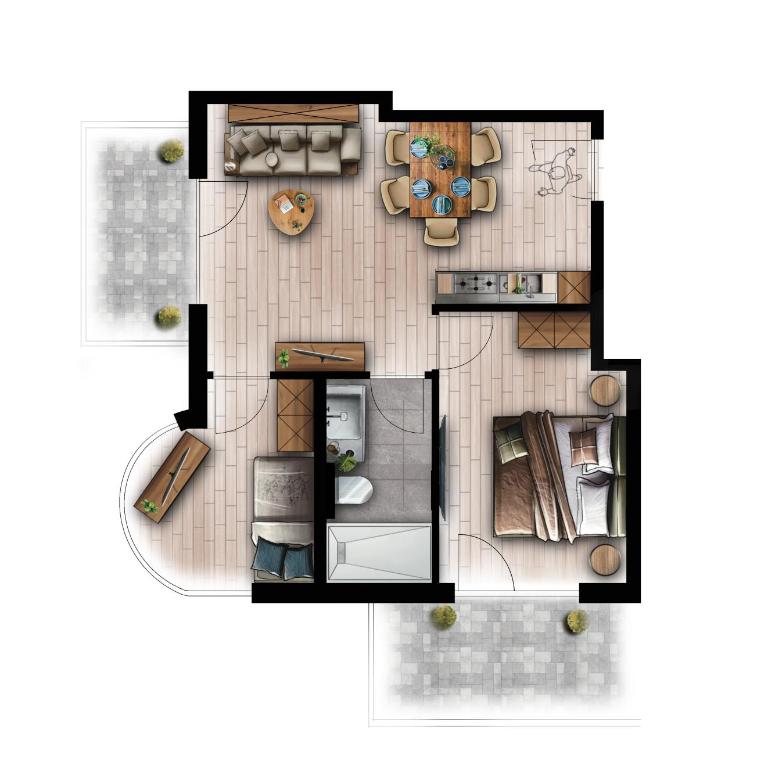 Terravita - Appartement 2 Chambres - 1
