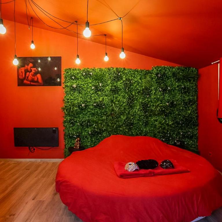 Love Room- Jacuzzi XXL- Climatisé- Table massage Accessoires - Appartement 1 Chambre - 15