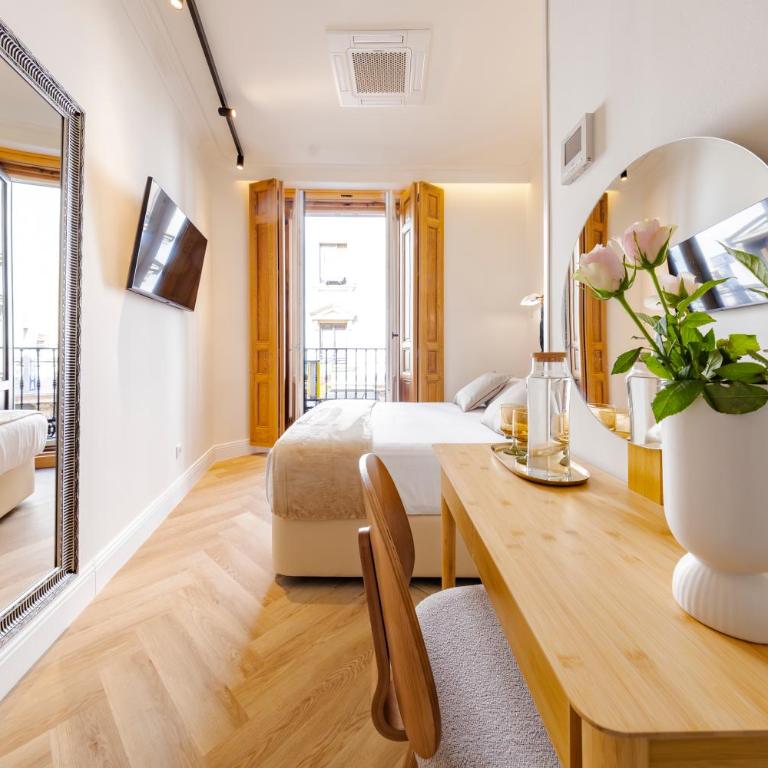 Alistana Boutique Gran Vía - Habitación Doble Deluxe con vistas a la ciudad - 1 o 2 camas - 11