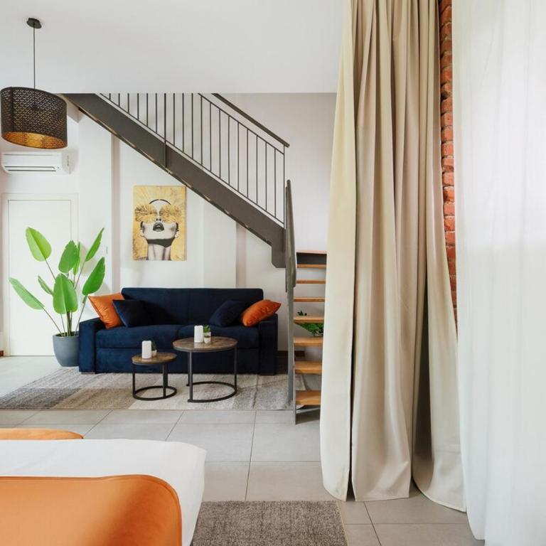 Designer Loft with Private SPA and Terrace - Apartment - 58