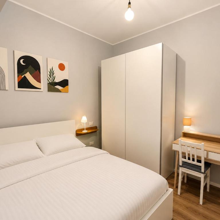 Twin Suites 8pax - CityLife San Siro Fiera M1 MiCo - Appartamento con 3 Camere da Letto - 7