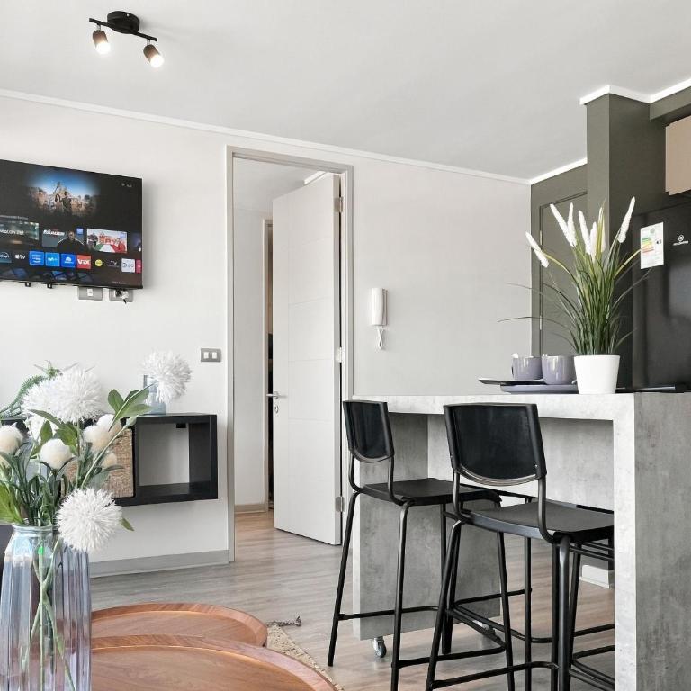 Oceana Suites Metro Ñuble Ñuñoa - Apartamento de 1 dormitorio con balcón - 6