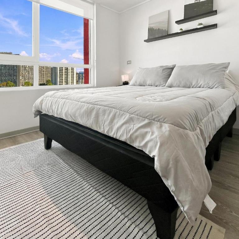 Oceana Suites Metro Ñuble Ñuñoa - Apartamento de 1 dormitorio con balcón - 3