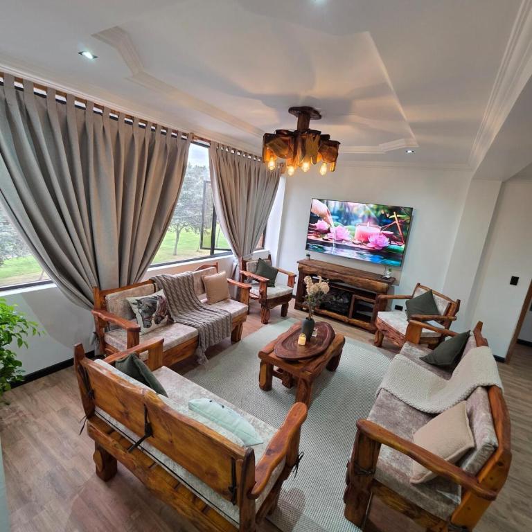 Casa Yanuncay Rustic house with parking in Cuenca - Three-Bedroom Apartment - 18