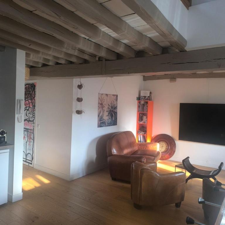 Chambres confortables et cosy en hypercentre d'Orléans - Chambre Familiale - 18