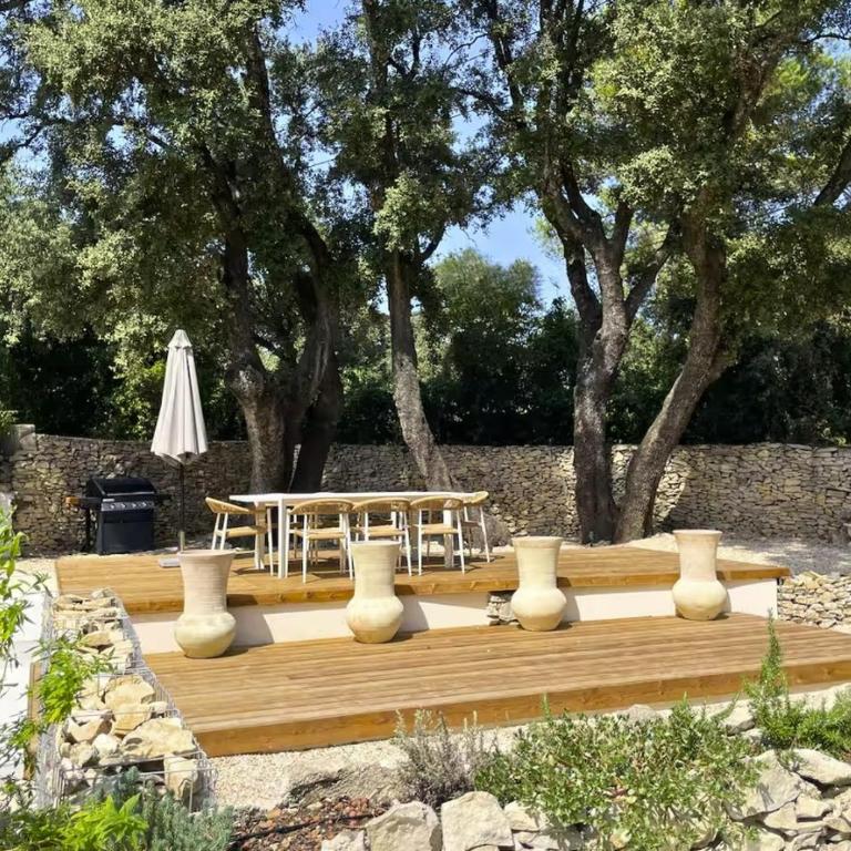 Superbe mazet provençal rénové - Villa avec Piscine Privée - 30