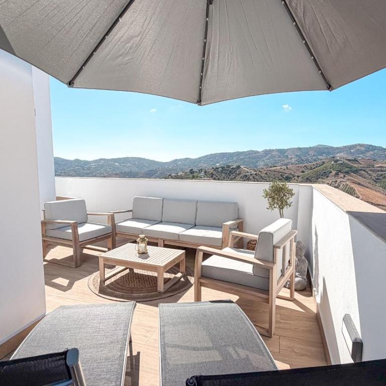 Casa Cinco Vientos, Casa de lujo para 4 en Frigiliana - Casa Unifamiliar de 2 dormitorios - 4