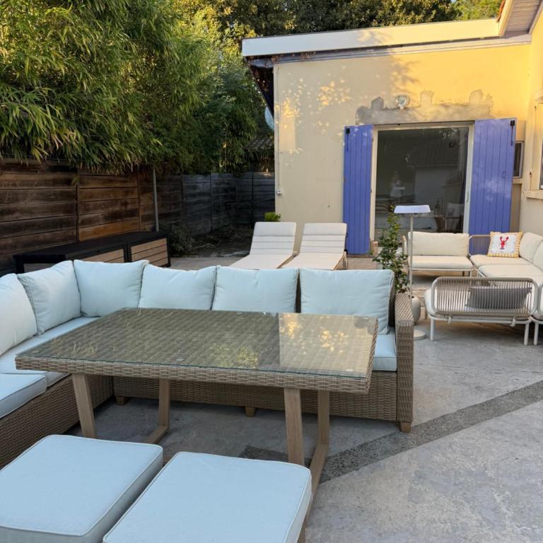 La Maison Délice - l'adresse secrète du Bassin - plage à pied - Three-Bedroom Vacation Home - 4