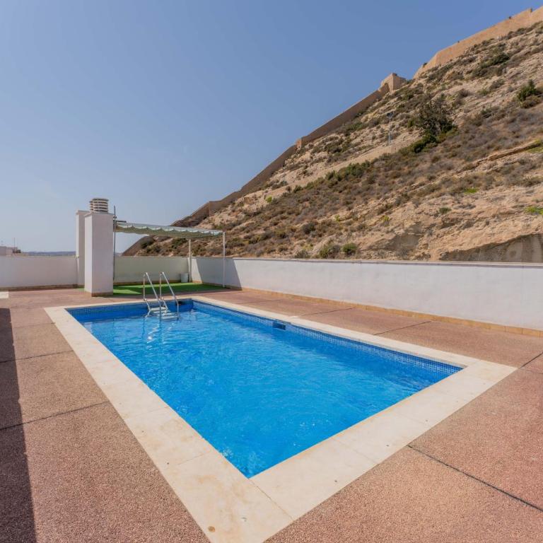 Alirena Playa del Postiguet piscina, playa y centro de Alicante a pie - Apartment mit 1 Schlafzimmer - 22