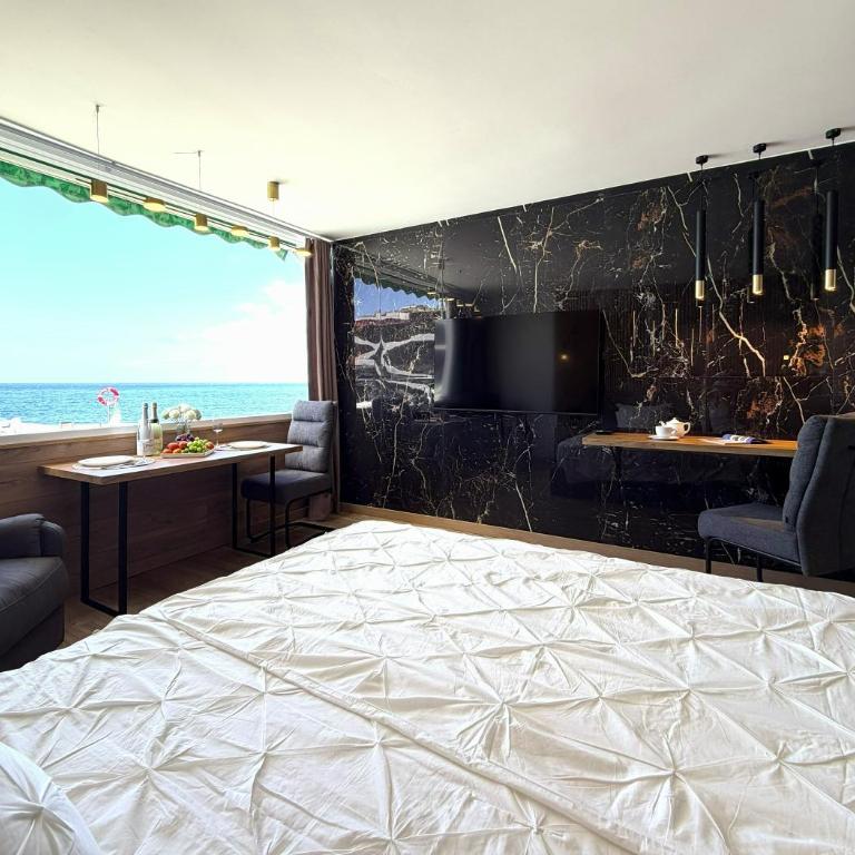 Ocean View Studio with Pool - Los Gigantes - Apartment mit 1 Schlafzimmer - 13